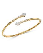 Bloomingdale's Diamond Flex Bangle In 14k Yellow Gold, 0.75 Ct. T.w. - 100% Exclusive