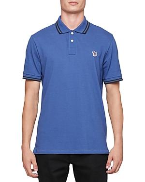 Ps Paul Smith Zebra Short Sleeve Polo Shirt
