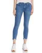 3x1 Shredded-hem Cropped Skinny Jeans In Alcott