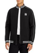 Karl Lagerfeld Paris Pinstriped Track Jacket
