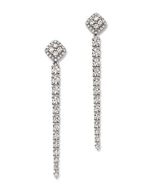 Bloomingdale's Diamond Linear Drop Earrings In 14k White Gold, 1.55 Ct. T.w. - 100% Exclusive