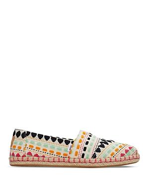 Toms Women's Classic Alpargata Rope Global Print Espadrille Flats