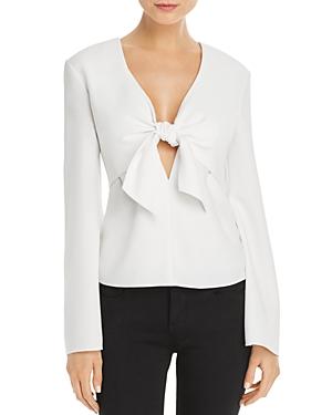 T By Alexander Wang Tie-front Top