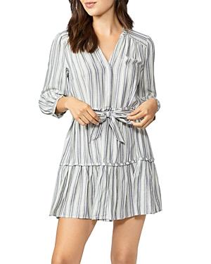 Paige Kylenn Belted Stripe Dress