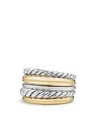 David Yurman Pure Form Wide Ring With 18k Gold