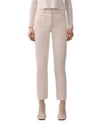 Agolde Remy High Rise Straight-leg Jeans In Paper