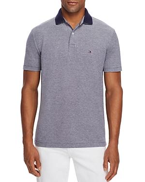 Tommy Hilfiger Contrast-collar Regular Fit Polo Shirt