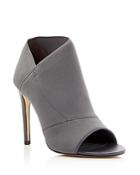 Charles David Diana Open Toe Cutout Heel Booties - Compare At $210