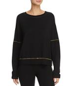 Sundry Metallic-stitch Sweatshirt