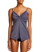 Miraclesuit Up & Coming Love Knot Tankini Top