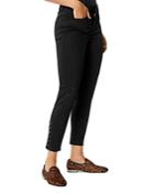 Karen Millen Lace-up Cropped Skinny Jeans In Black - 100% Exclusive