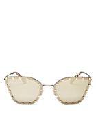 Valentino Women's Mirrored Butterfly Sunglasses, 59mm