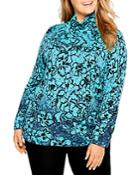 Nic+zoe Plus River Tundra Sweater