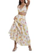 Charlie Holiday Willow Tiered Maxi Skirt