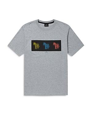 Ps Paul Smith Zebra Trio Graphic Print Tee