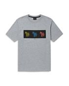 Ps Paul Smith Zebra Trio Graphic Print Tee