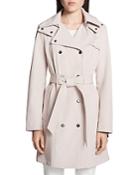 Calvin Klein Double-breasted Snap Front Trench Coat