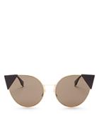 Fendi Cat Eye Sunglasses, 55mm