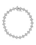 Bloomingdale's Diamond Flower Tennis Bracelet In 14k White Gold, 2.0 Ct. T.w. - 100% Exclusive