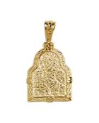 Argento Vivo Framed Mary Pendant Necklace In 14k Gold Plated Sterling Silver