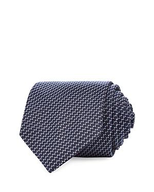 Boss Geometric Polka Dot Tie