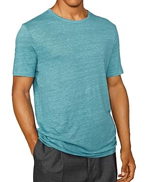 Officine Generale Piece Dyed Linen Tee