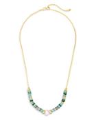 Kendra Scott Lila Cultured Freshwater Pearl And Rondelle Bead Necklace, 18