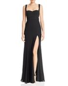 Fame And Partners Cutout Mermaid Gown