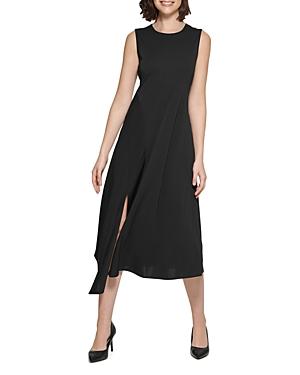 Karl Lagerfeld Paris Jersey Knit Sleeveless Dress