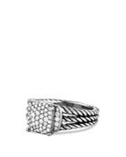 David Yurman Petite Wheaton Ring With Diamonds