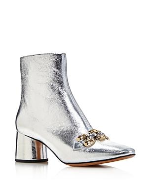 Marc Jacobs Women's Remi Leather & Chain Link Ankle Booties