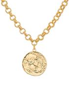 Aqua Coin Pendant & Chain Necklace, 18 - 100% Exclusive