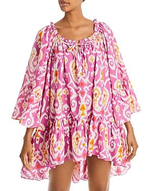 Charina Sarte Lola Ikat Print Tunic Dress