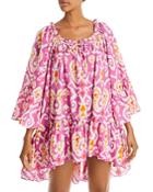Charina Sarte Lola Ikat Print Tunic Dress