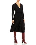 Rebecca Taylor V Neck Midi Dress