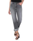 Liverpool Los Angeles Marley Cuffed Girlfriend Jeans In Exposition