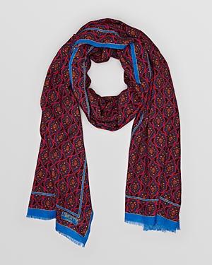 Liberty London British Invasion Wool Silk Paisley Scarf