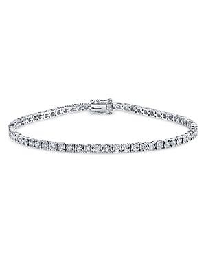 Moon & Meadow 14k White Gold Stella Diamond Tennis Bracelet
