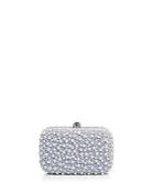 From St Xavier Marcela Faux-pearl Embellished Clutch - 100% Exclusive