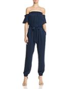 Milly Maxime Off-the-shoulder Jumpsuit