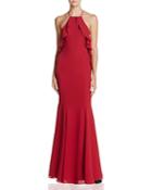 Fame And Partners The Quasar Ruffle Gown