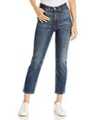 Rag & Bone Nina High Rise Jeans In Tanzanite