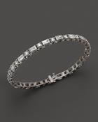 Diamond And Baguette Bracelet In 14k White Gold, 3.0 Ct. T.w. - 100% Exclusive