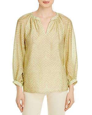 Lafayette 148 New York Norwood Silk Blouse