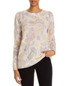 C By Bloomingdale's Cashmere Paisley-print Sweater - 100% Exclusive