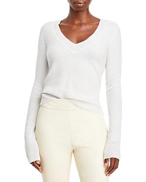 Rag & Bone Pierce Ribbed Cashmere V-neck Sweater