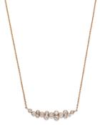 Bloomingdale's Diamond Bezel Motif Necklace In 14k Rose Gold, 0.46 Ct. T.w. - 100% Exclusive