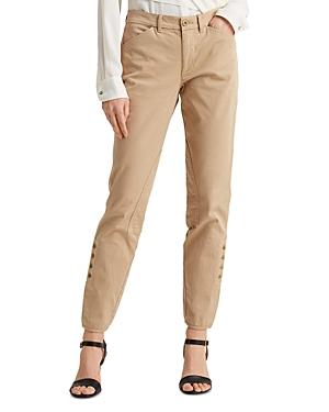 Lauren Ralph Lauren Button Hem Ankle Pants