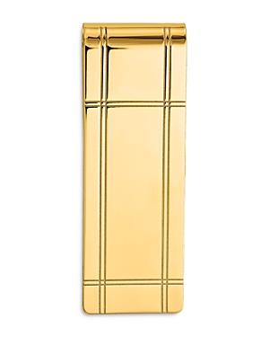 Bloomingdale's Men's Grooved Polished Money Clip In 14k Yellow Gold - 100% Exclusive