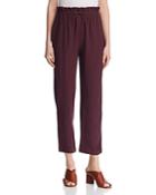 Eileen Fisher Cropped Paperbag Pants